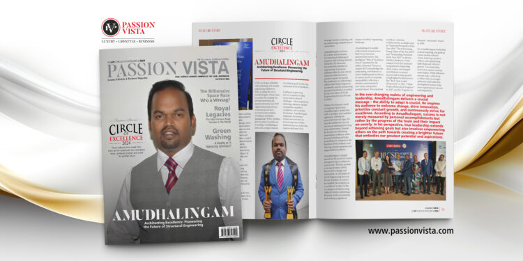 Amudhalingam Passion Vista Magazine