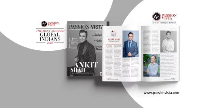 Ankit Shah Passion Vista Magazine