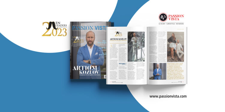 Artiom Kozlov Passion Vista Magazine