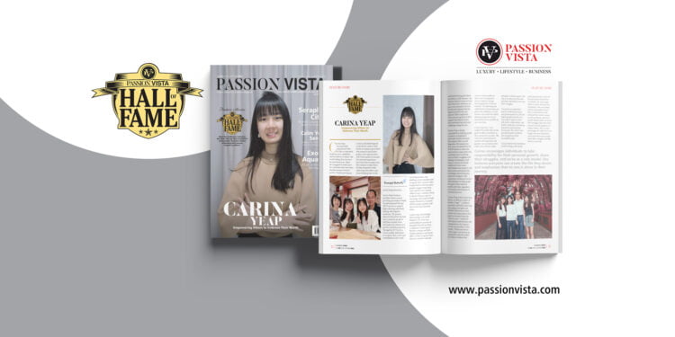 CARINA YEAP Passion Vista Magazine