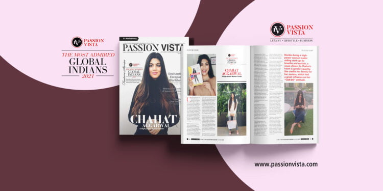 CHAHAT AGGARWAL MAGI 2021 Passion Vista Magazine