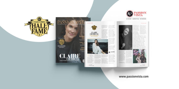 CLAIRE CHUBBUCK Passion Vista Magazine
