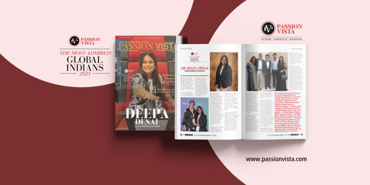 DR DEEPA DESAI MAGI 2021 Passion Vista Magazine