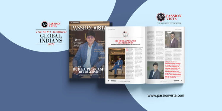DR DURGA PRAKASH DEVARAKONDA MAGI 2021 Passion Vista Magazine