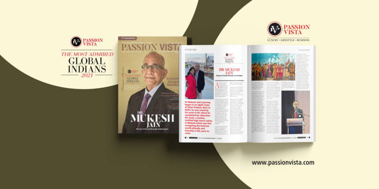 DR MUKESH JAIN MAGI 2021 Passion Vista Magazine