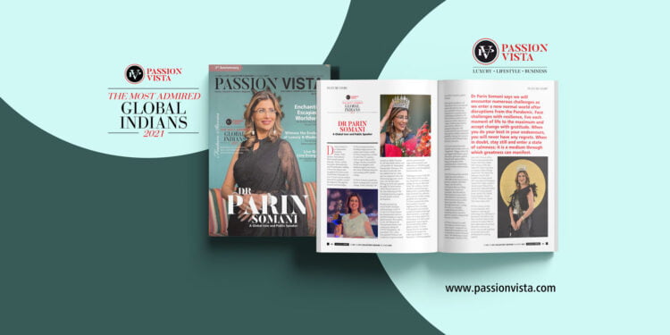 DR PARIN SOMANI MAGI 2021 Passion Vista Magazine