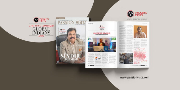 DR SINDHU BHASKAR MAGI 2021 Passion Vista Magazine