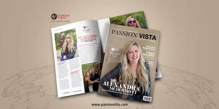 Dr Alexandra Mcdermott Passion Vista Magazine