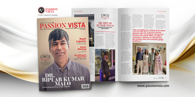 Dr Biplab Kumar Malo Passion Vista Magazine