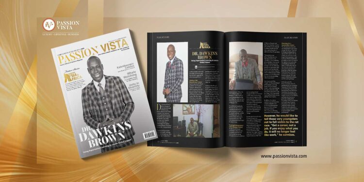 Dr Dawkins Brown Passion Vista Magazine