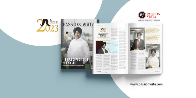 Harpreet Singh Passion Vista Magazine Harpreet Singh Passion Vista Magazine