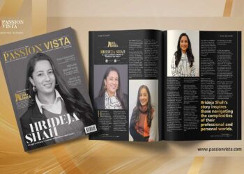 Hrideja Shah Passion Vista Magazine