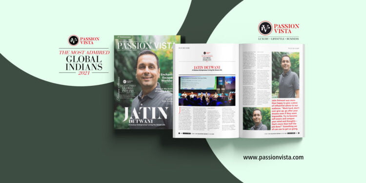 JATIN DETWANI MAGI 2021 Passion Vista Magazine