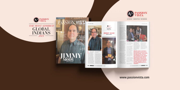 JIMMY MODY MAGI 2021 Passion Vista Magazine