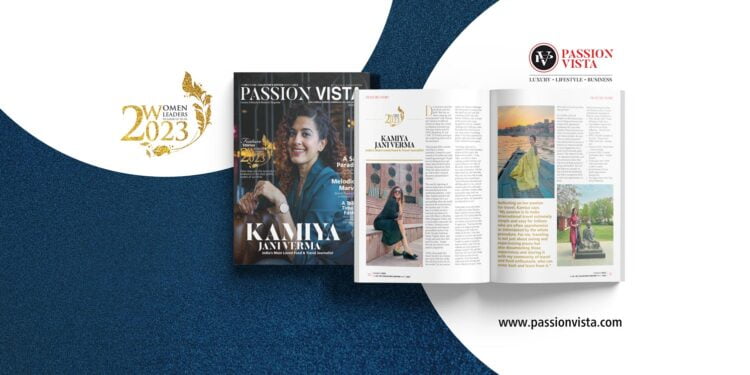 Kamiya Jani Verma WL 2023 Passion Vista Magazine