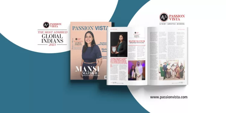 Mansi Mathur Passion Vista Magazine