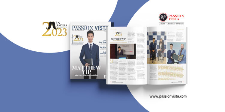 Matthew Yip Passion Vista Magazine