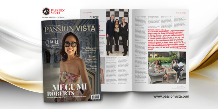 Megumi Roberts Passion Vista Magazine