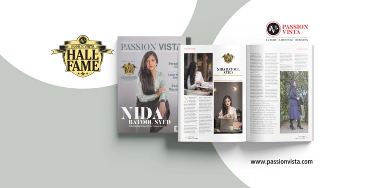 NIDA BATOOL SYED Passion Vista Magazine
