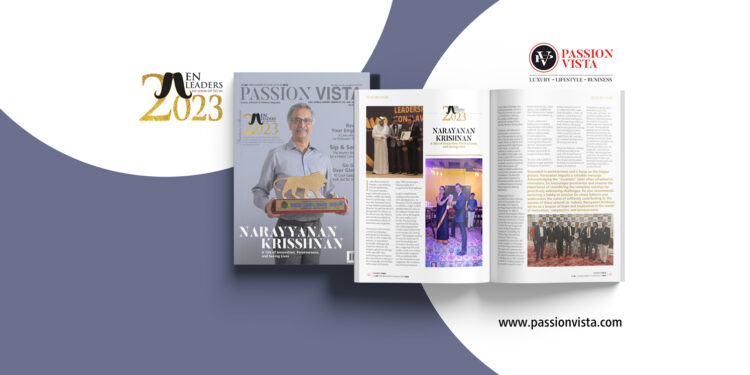 Narayyanan Krisshnan Passion Vista Magazine