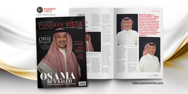 Osama Ben Saleh Passion Vista Magazine