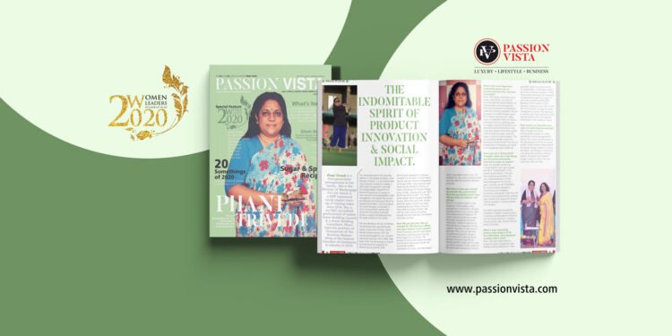 Phani Trivedi PV 2020 Passion Vista Magazine