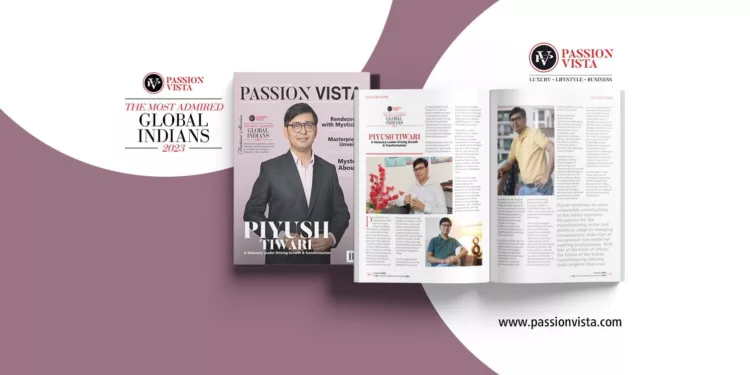 Piyush Tiwari Passion Vista Magazine