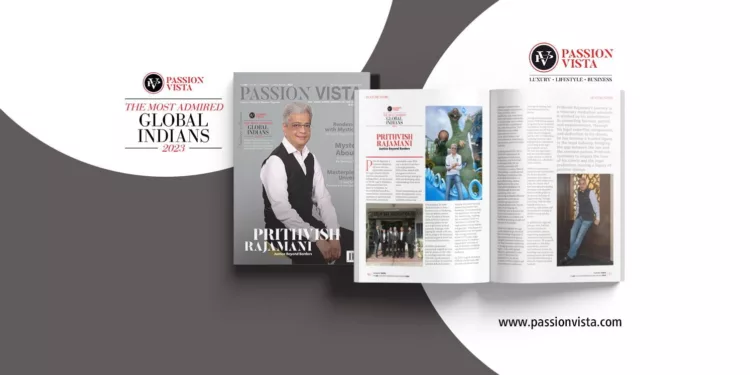 Prithvish Rajamani Passion Vista Magazine