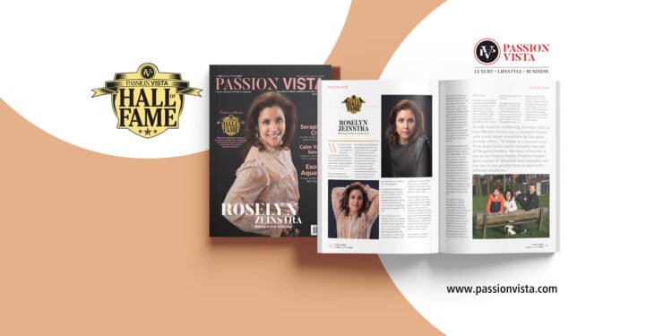 ROSELYN ZEINSTRA Passion Vista Magazine