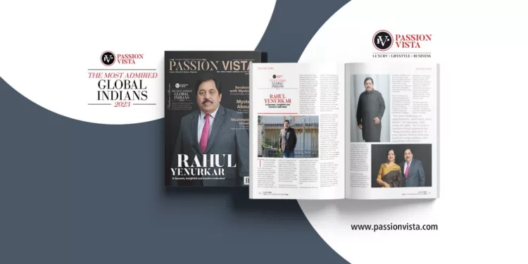 Rahul Yenurkar Passion Vista Magazine
