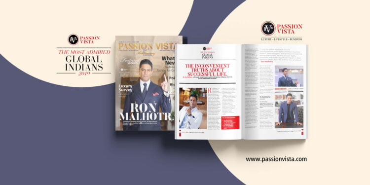 Ron Malhotra MAGI 2019 Passion Vista Magazine