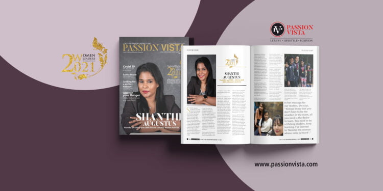SHANTHI AUGUSTUS PV WL 2021 Passion Vista Magazine