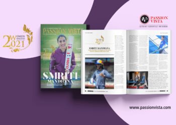 SMRITI MANDHANA PV WL 2021 Passion Vista Magazine