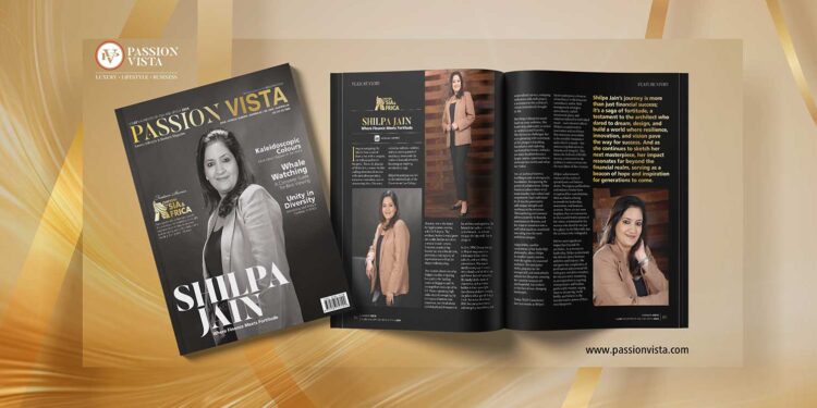 Shilpa Jain Passion Vista Magazine
