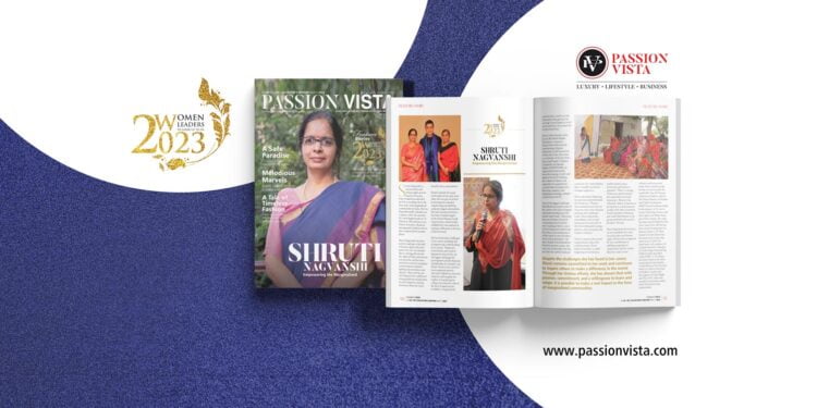 Shruti Nagvanshi WL 2023 Passion Vista Magazine