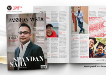 Spandan Shah Passion Vista Magazine