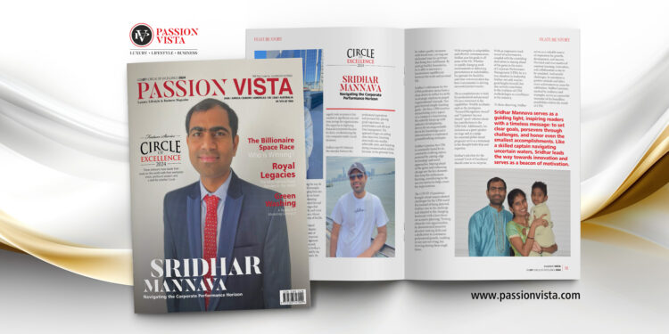 Sridhar Mannava Passion Vista Magazine