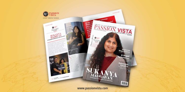 Sukanya Madhavan Passion Vista Magazine