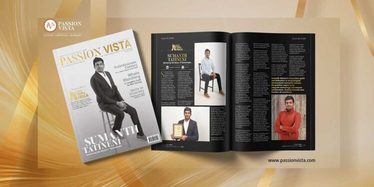 Sumanth Tatineni Passion Vista Magazine