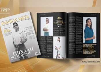 Thinaah Muralitharan Passion Vista Magazine Thinaah Muralitharan