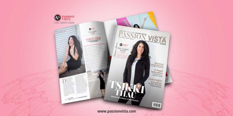 Tsikki Thau Passion Vista Magazine