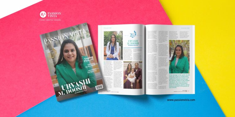 Urvashi M Passion Vista Magazine