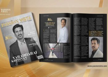 Varadhraj Krishnan Passion Vista Magazine Varadharaj Krishnan